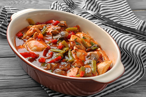 Chicken and Kumara Bake
