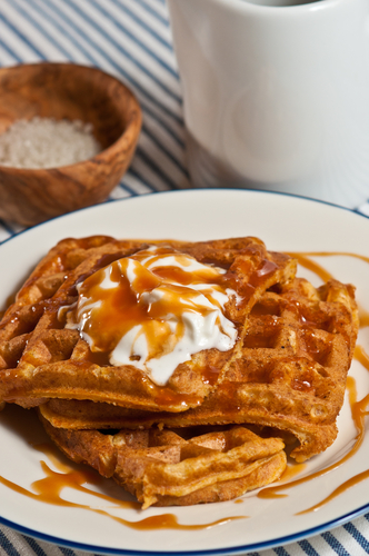 Kumara Waffles